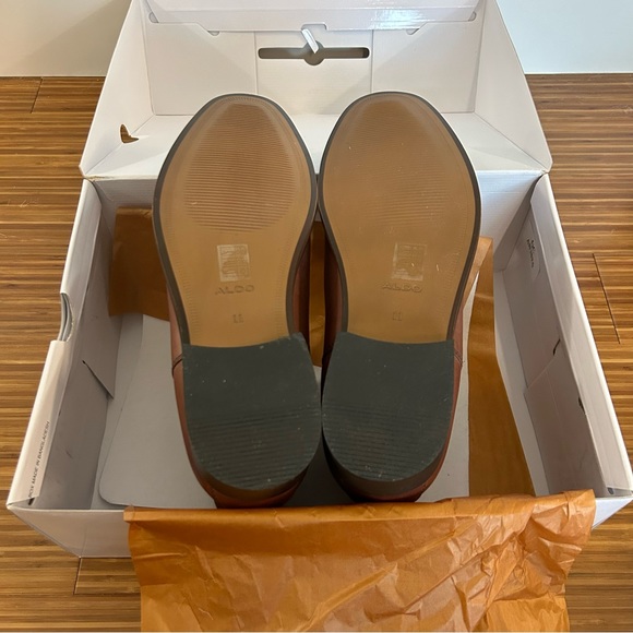 Aldo Kyren Chelsea Boot Cognac Leather - Picture 3 of 7